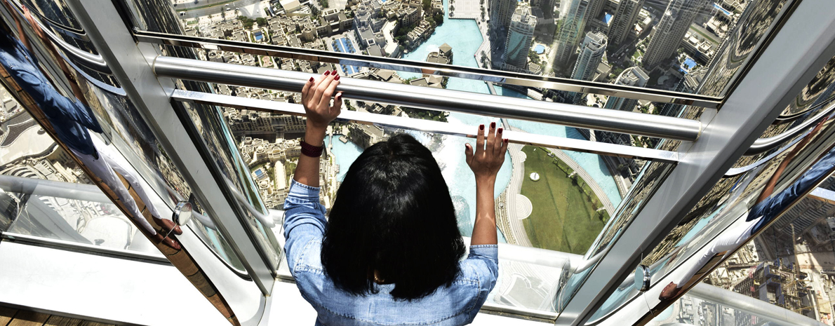 At the Top - Burj Khalifa - Roof Top