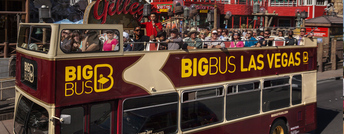 Big Bus Tour - Ingresso Ônibus Panorâmico Discover- 01 dia em Las Vegas