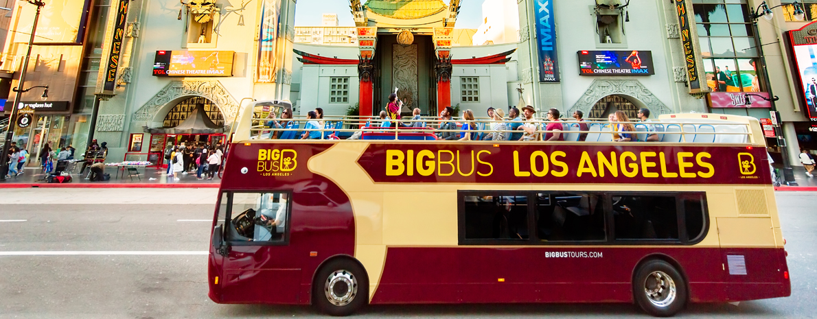 Big Bus Tour - Ingresso Ônibus Panorâmico Explore - 02 dias em Los Angeles