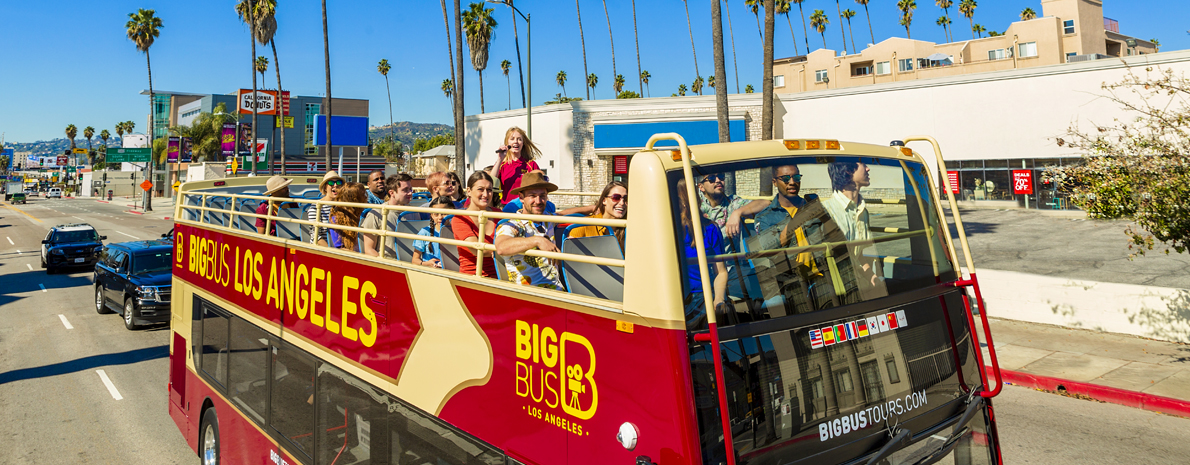 Big Bus Tour - Ingresso Ônibus Panorâmico Explore - 02 dias em Los Angeles