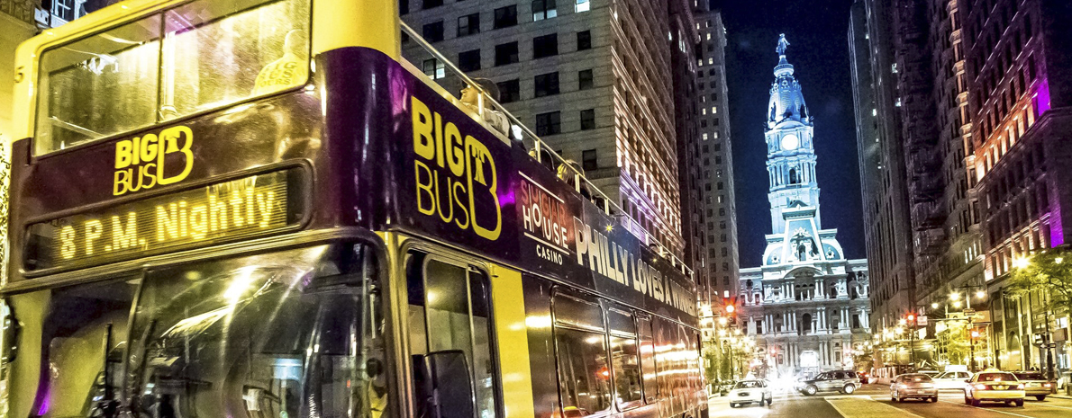 Big Bus Tour - Ingresso Ônibus Panorâmico - 03 dias na Filadélfia