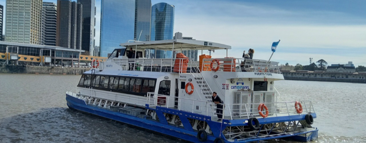 Combo: Ingresso ônibus panorâmico City Bus de 02 dias + passeio de barco pelo rio La Plata + almoço no Palácio Paz