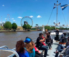 Combo: Ingresso ônibus panorâmico City Bus de 02 dias + passeio de barco pelo rio La Plata + almoço no Palácio Paz