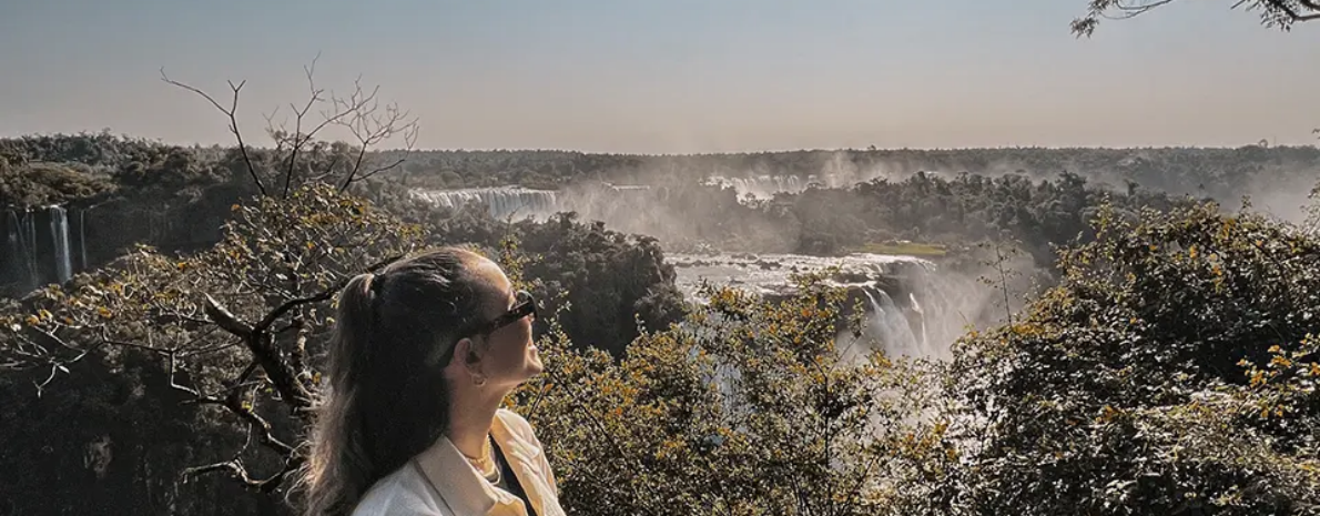 Pôr do Sol nas Cataratas do Iguaçu