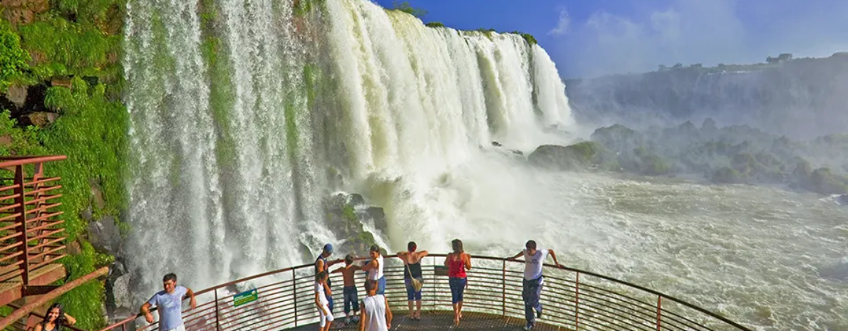 Pôr do Sol nas Cataratas do Iguaçu