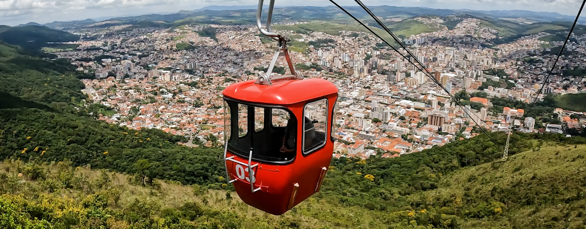 Ingresso ao Teleférico de Poços de Caldas