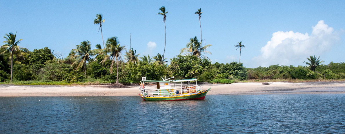 Passeio a Praia de Cunhaú com passeio de barco