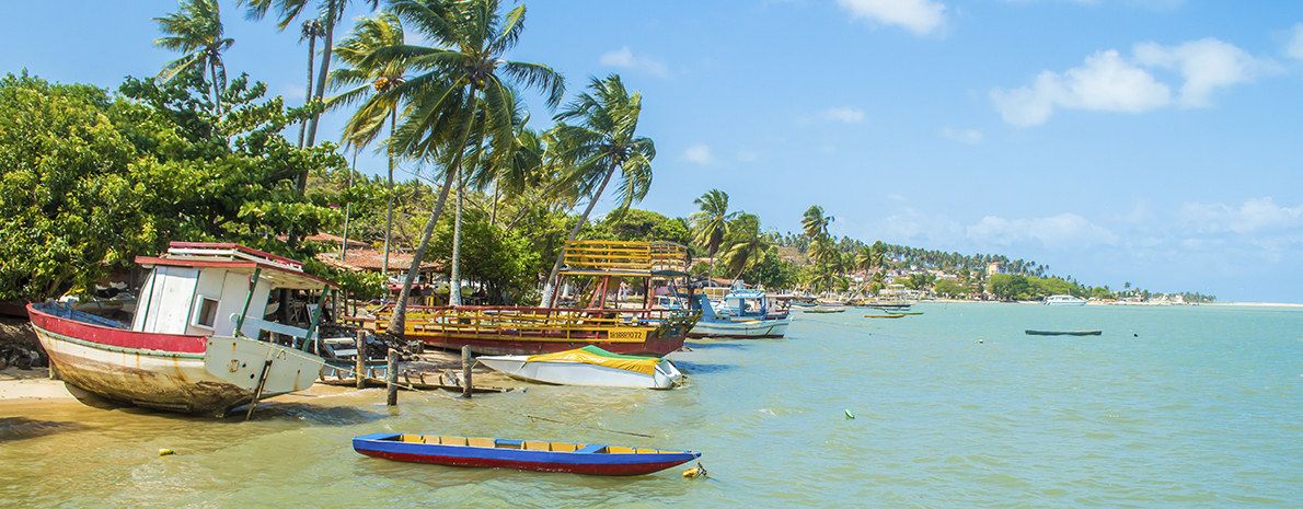 Passeio a Praia de Cunhaú com passeio de barco