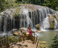 Parque das Cachoeiras - Trilha e Cachoeiras + Day use - com transfer de hotéis em Bonito