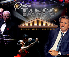 Señor Tango com show e jantar - com transfer