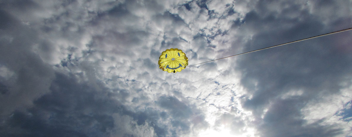 Parasailing em Cancún