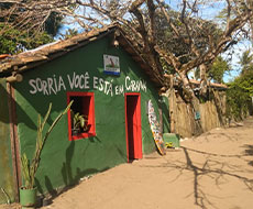 Vila de Caraíva - Saída de Arraial d'Ajuda