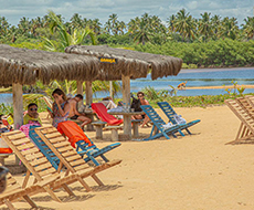 Praia de Guaiú - Saída de Cabrália