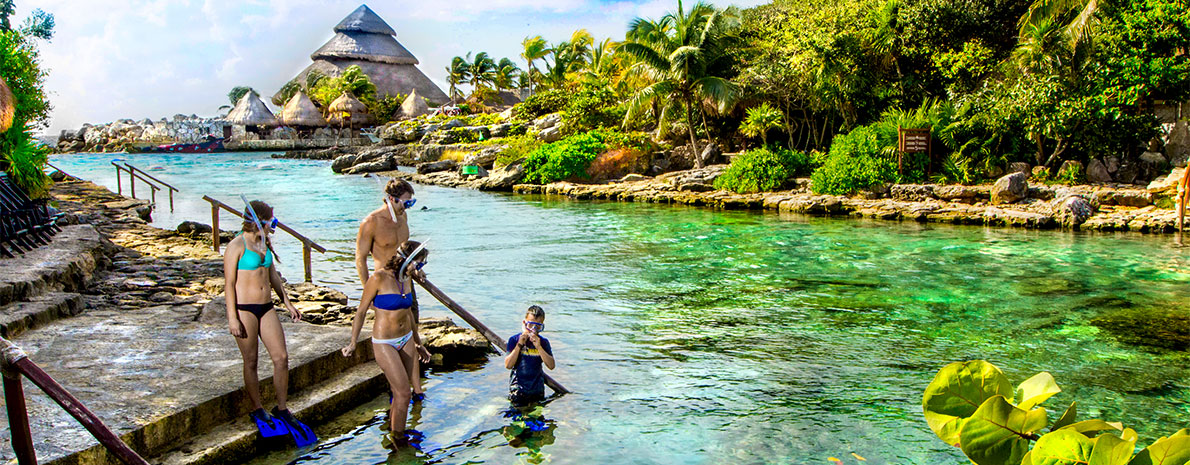 Tour Xcaret Básico saindo de Cancun, Riviera Maya e Playa del Carmen