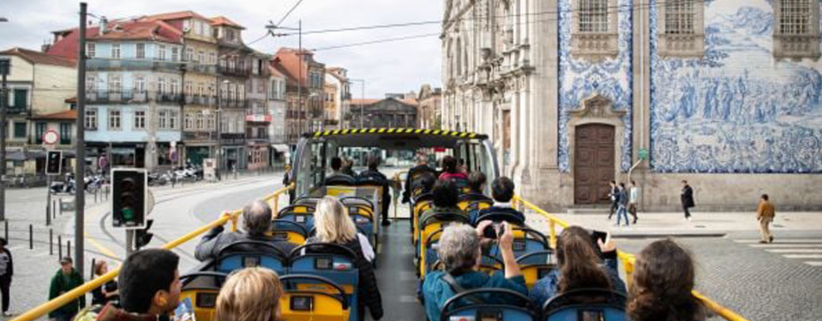City Bus Ingresso Ônibus Panorâmico - 02 dias em Porto