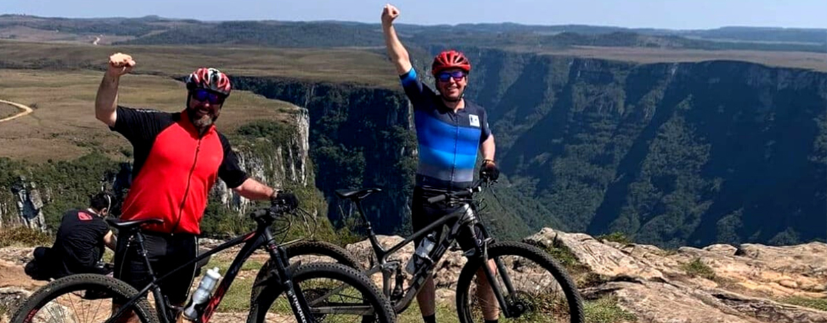 Pedal Guiado com Vista Cânion Fortaleza - Saída de Cambará do Sul