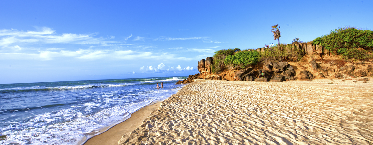 Praia de São Miguel do Gostoso com Jardineira para o Entardecer