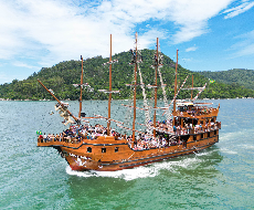 Barco Pirata - Capitão Gancho - Ingresso