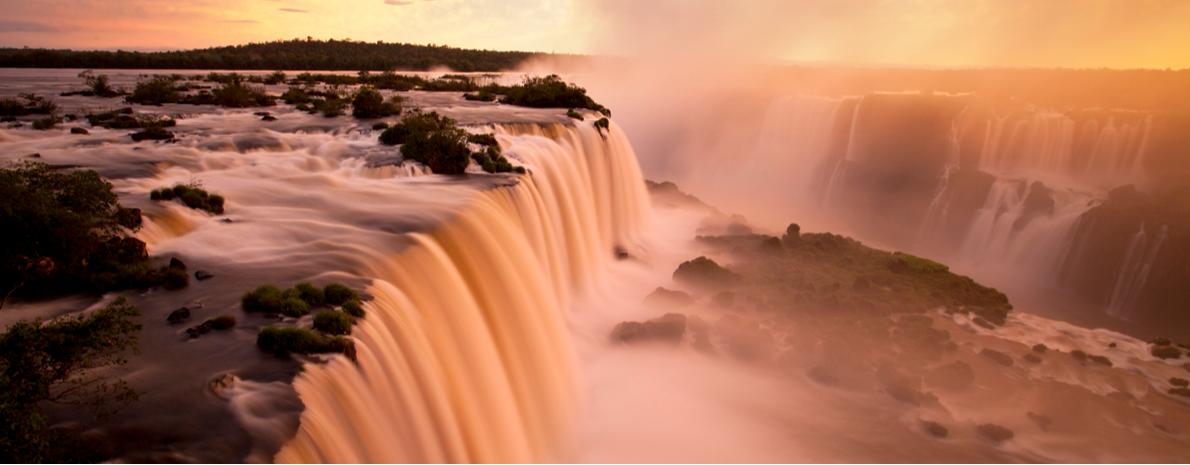 Amanhecer nas Cataratas com transporte - Com guia