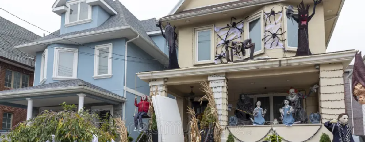 Passeio a Dyker Heights as melhores decorações de Halloween - Saída de Nova York