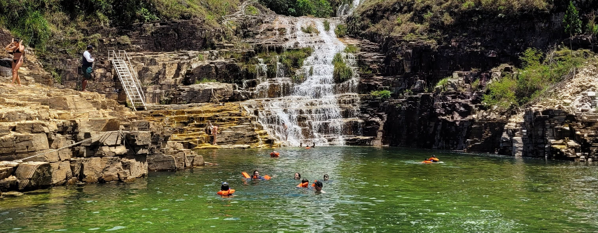 Combo Capitólio: Visita ao complexo de cachoeiras do Paraíso Perdido + Cachoeira Lagoa Azul