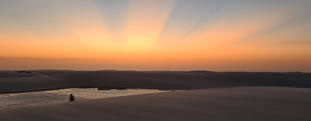 Passeio Lagoa das Emendadas nos Lençóis Maranhenses (saída de Santo Amaro)