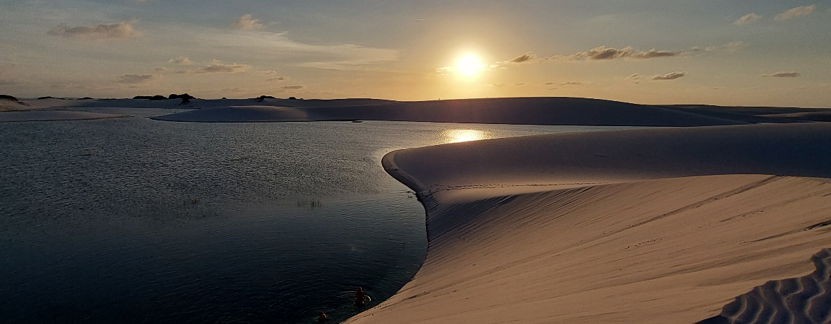 Passeio Lagoa das Emendadas nos Lençóis Maranhenses (saída de Santo Amaro)