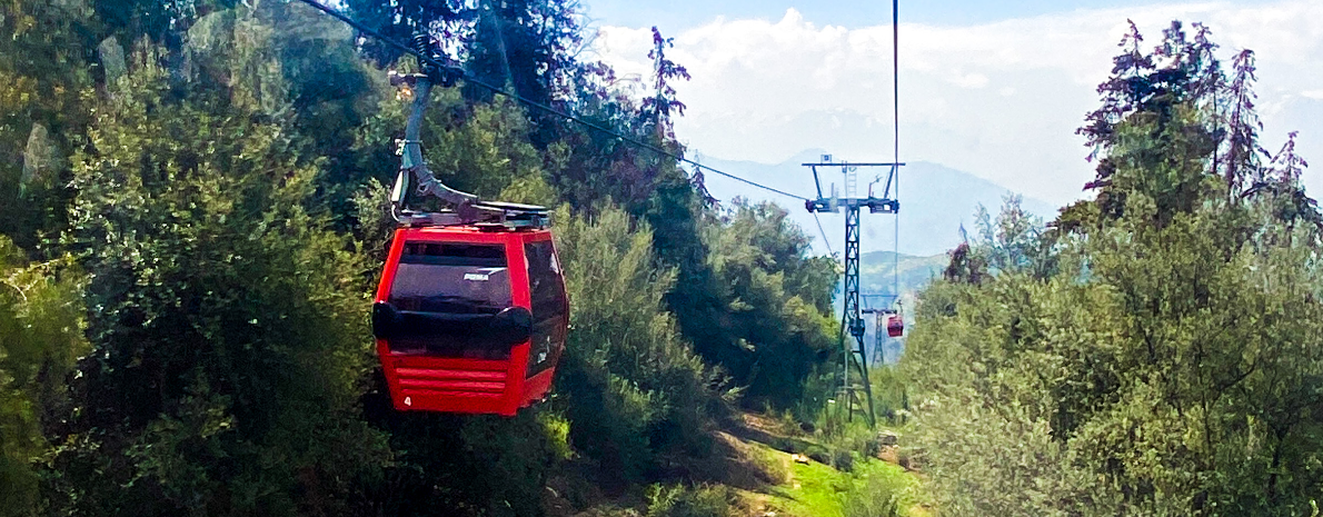 Teleférico e Bondinho no Cerro San Cristobal + Ingresso Observatório Sky Costanera 