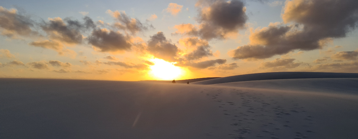 Café da Manhã nos Lençóis Maranhenses - Saída de hotéis em Atins