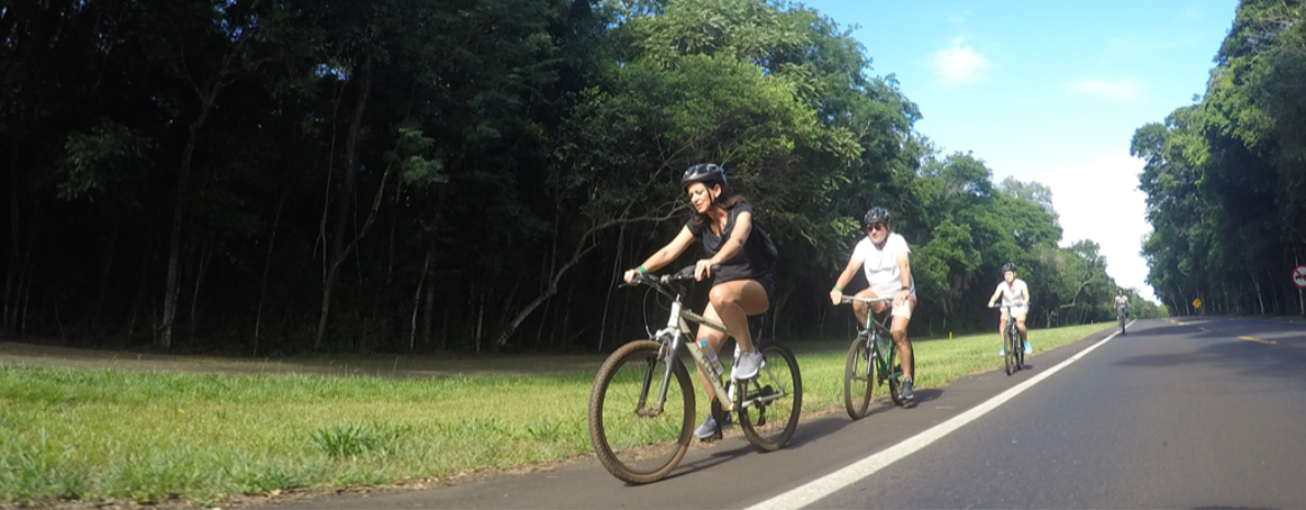 Cataratas Brasileira em Bike - apenas transporte