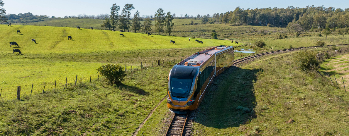 Trem do Pampa - Período da Tarde - saída de Sant´Ana do Livramento