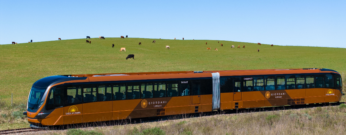 Trem do Pampa - Período da Tarde - saída de Sant´Ana do Livramento