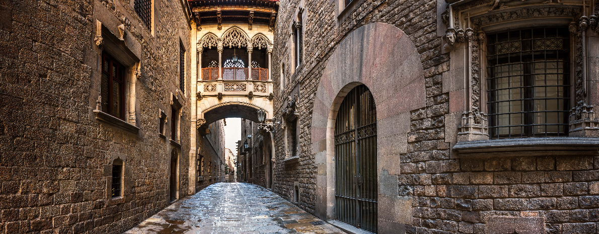 Passeio a pé noturno ao centro histórico de Barcelona com tapas e show de flamenco