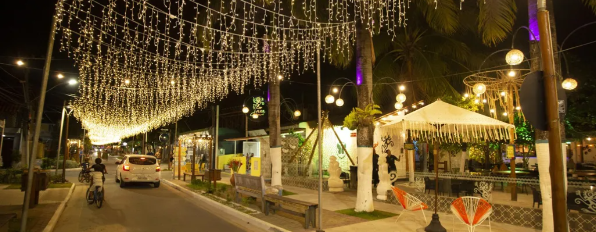 Vila Francês By Night na charmosa Vila do Francês - Saída de Maceió