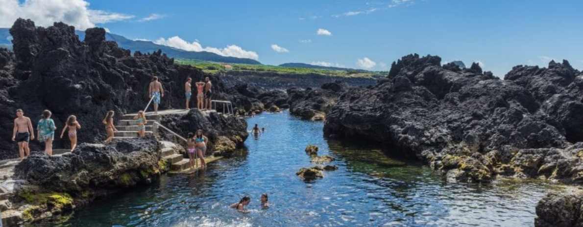 Observação de Baleias + Grutas - Ilha da Terceira, Açores: passeio privativo de dia completo