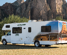 12 days of Motorhome in Southern California - Complete Package Model C30 for up to 7 people