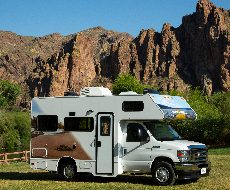 12 days in a Motorhome in Southern California - Basic Package Model C21 for up to 4 people