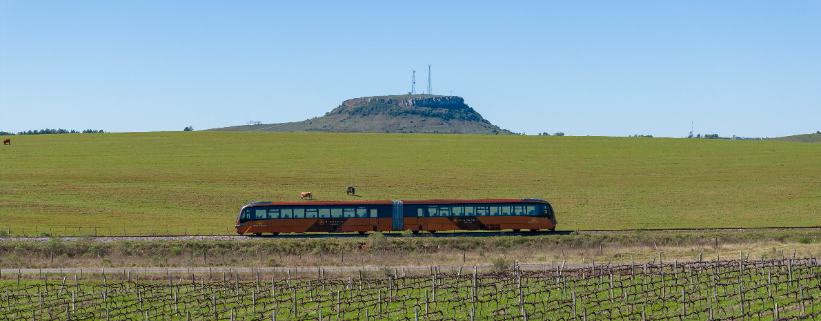 Trem do Pampa - Período da Manhã saída de Sant´Ana do Livramento