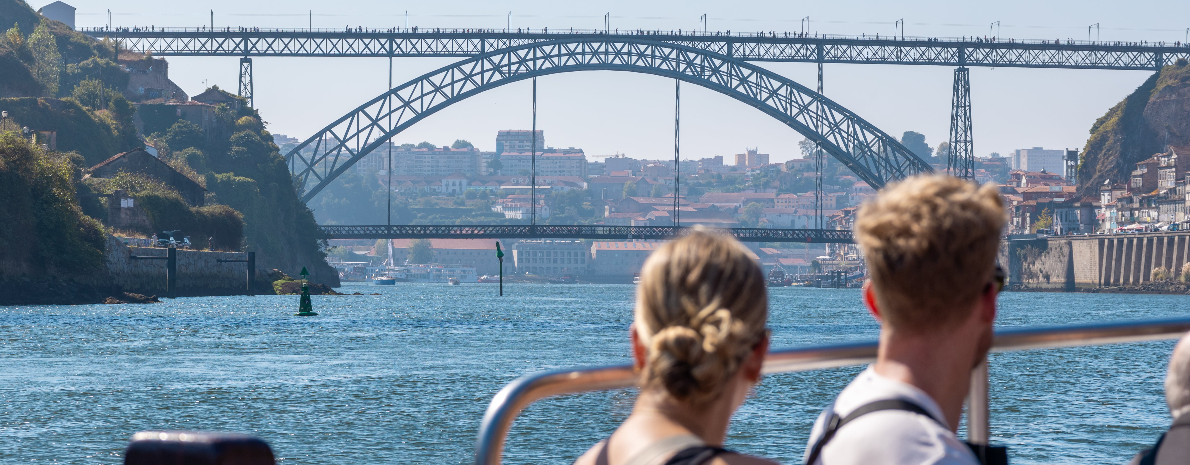 Cruzeiro das 6 pontes no Rio Douro