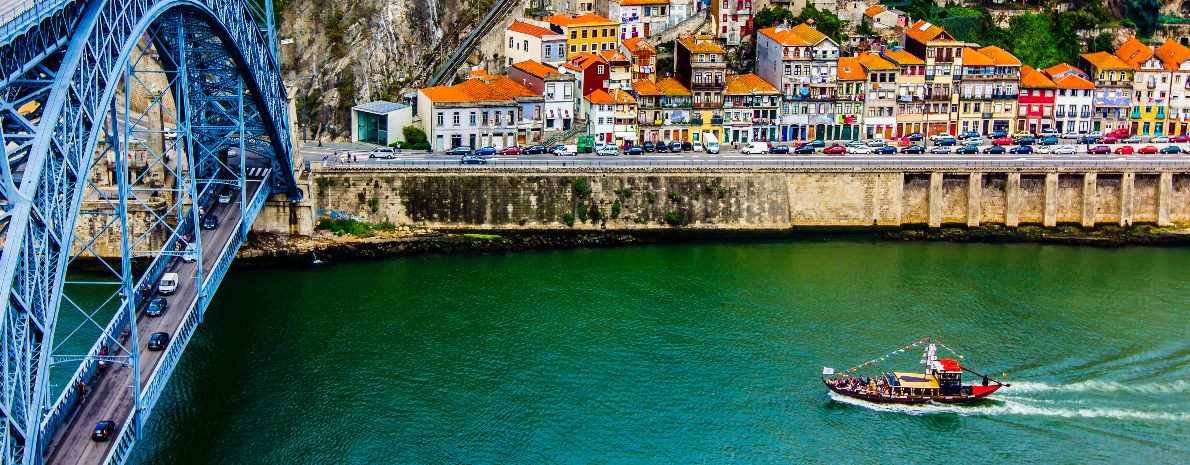 Cruzeiro das 6 pontes no Rio Douro