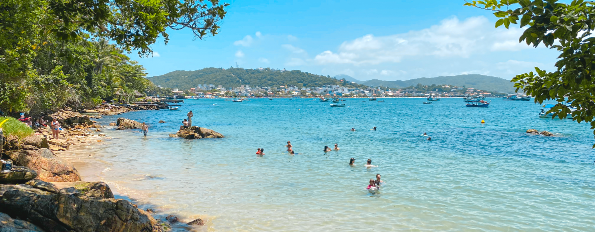 Tour de Praia em Bombinhas - Saída de Hotéis em Balneário Camboriú