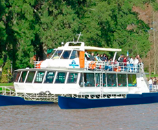 Passeio em ônibus pela cidade de Tigre e navegação no Delta de Barco