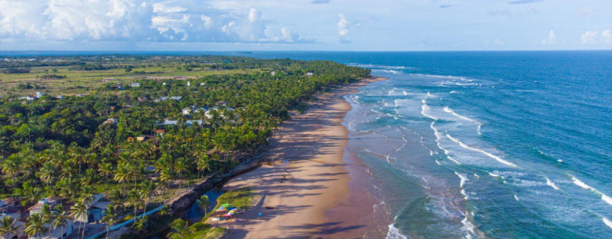 Península de Maraú – Taipu de Fora via Camamu (lancha) - Saída de Itacaré