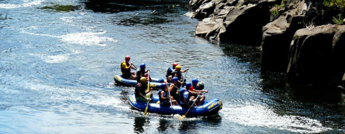 Rafting no Rio de Contas + Tirolesa - Saída de Itacaré