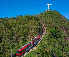 Tour para o Corcovado com ingresso em Trem + City Tour