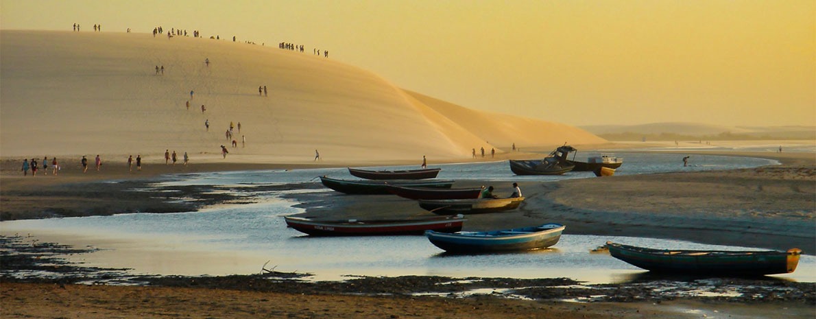 Transfer de chegada e saida - Aeroporto de Cruz em Jericoacoara para pousadas em Jericoacoara - Privativo